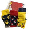 Set 3 calcetines Pokemon adulto